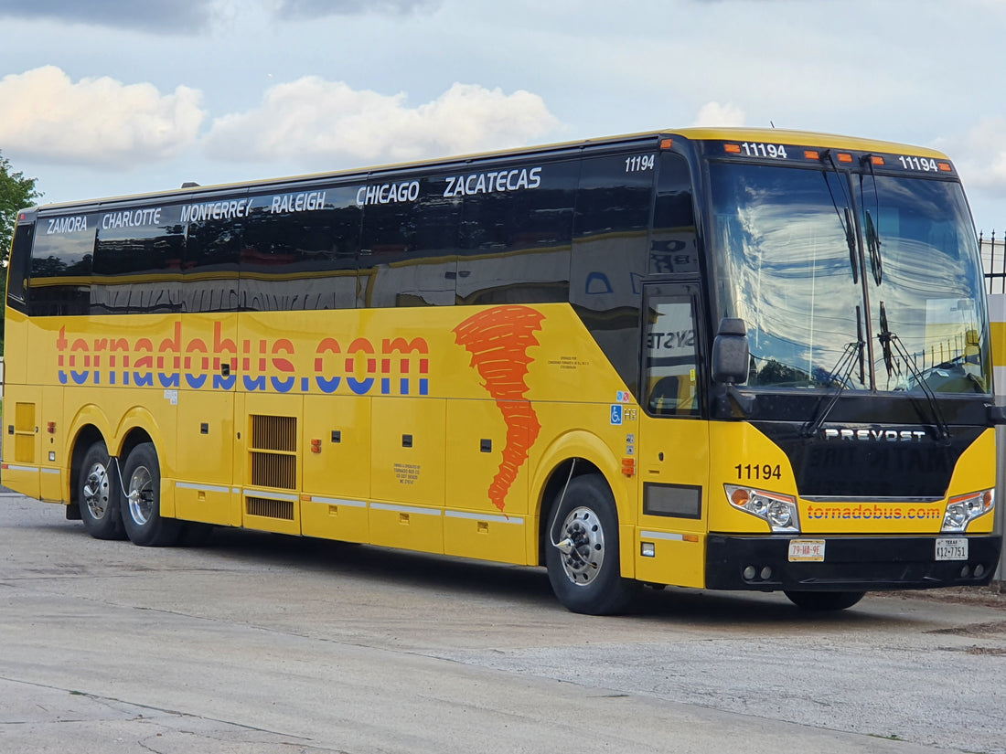 TORNADO BUS EQUIPÓ SUS UNIDADES CON VIGIA