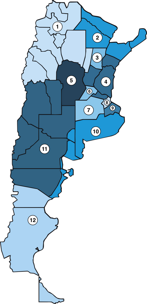 Mapa Argentina Servicios Oficiales